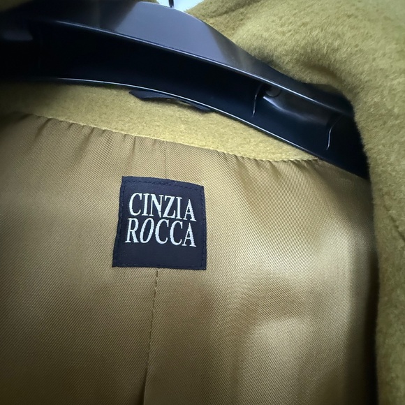 Cinzia Rocca Icona Envelope Collar in Vibrant Green, Size 6 - Picture 2 of 16